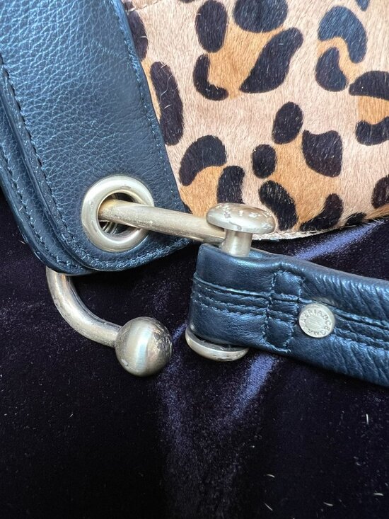 BCBG MAXAZRIA Leopard Print Handbag with tags